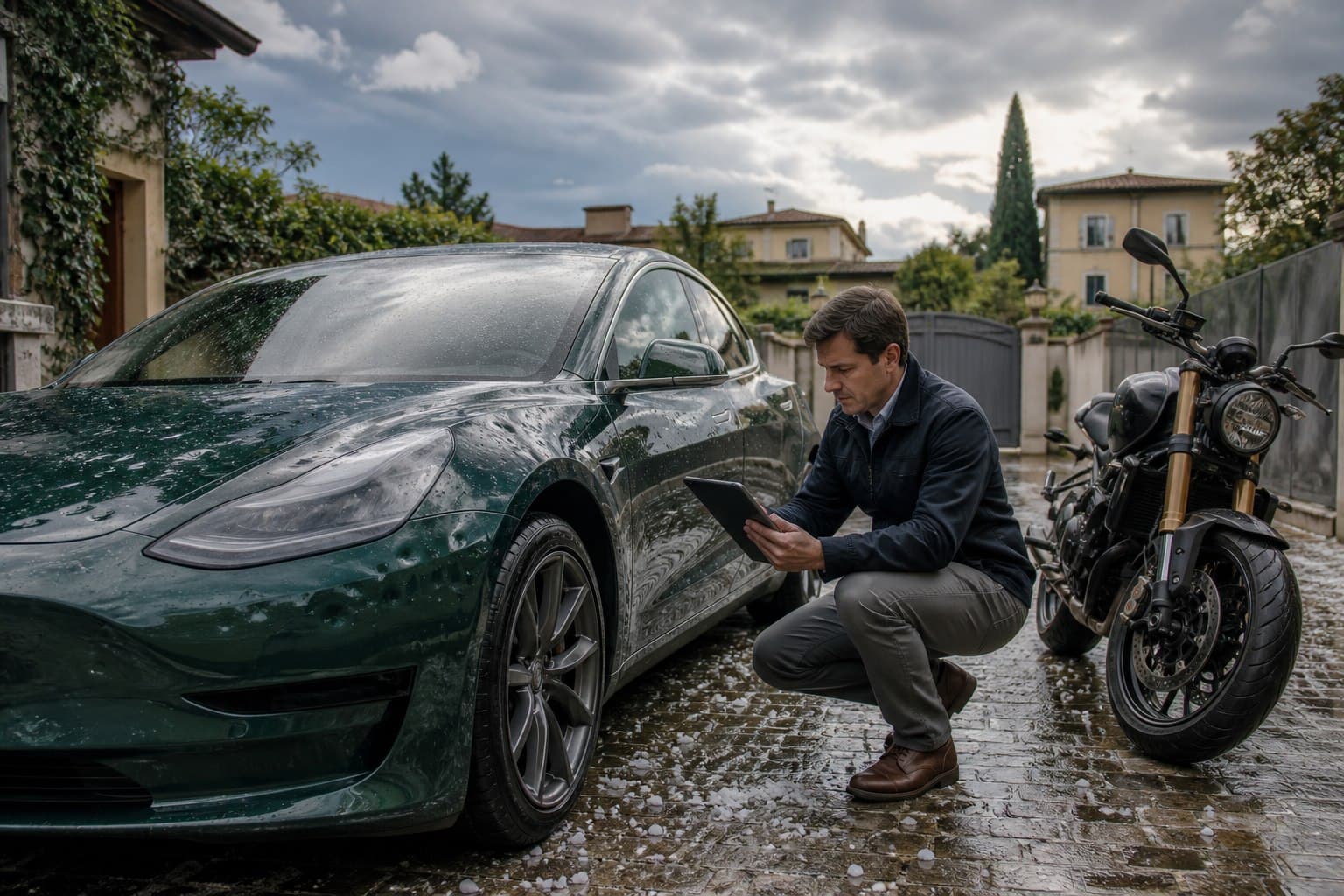 Calcolatrice per stimare il rimborso assicurativo dei danni da grandine su auto e moto